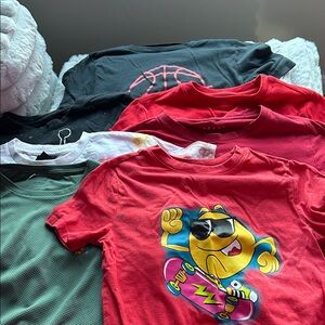 7 Boys T-Shirts Set - Medium / 10